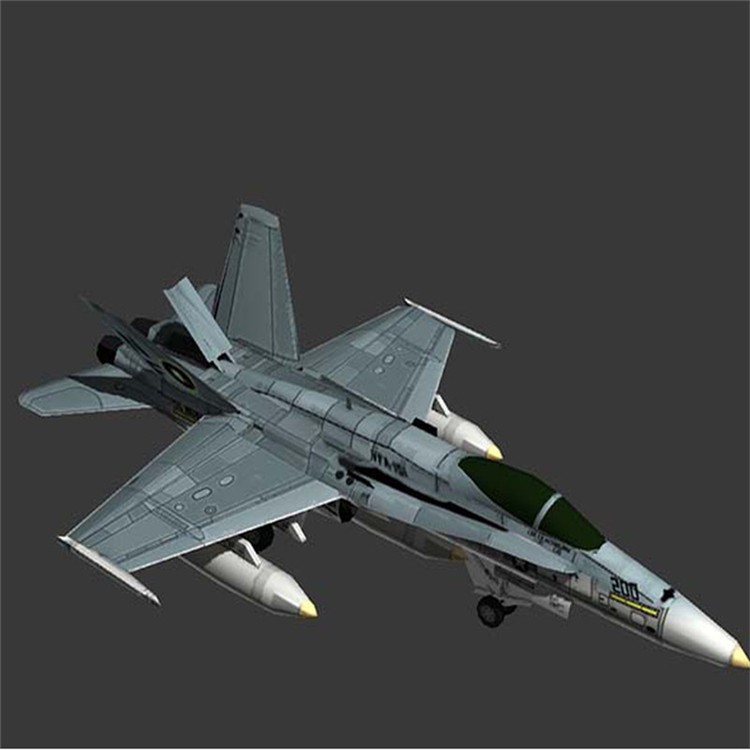 修文3D舰载战斗机模型